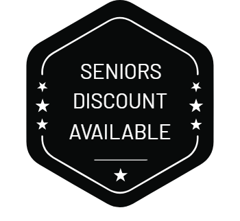 seniors discount badge