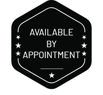 available by appointment badge